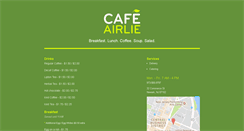 Desktop Screenshot of cafeairlie.com